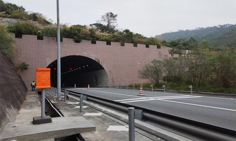 中标广东西部沿海高速公路山咀隧道IP可视应急对讲电话系统